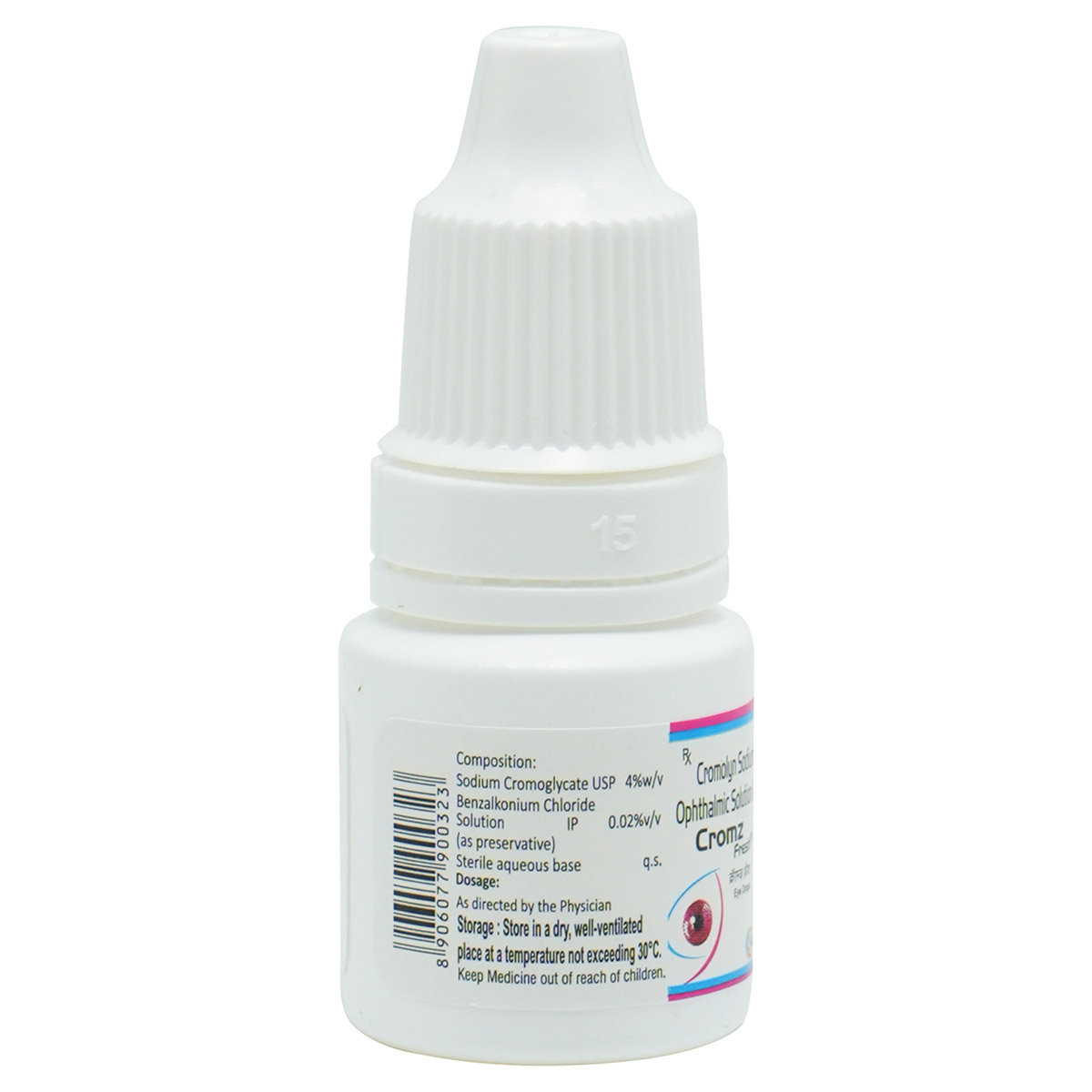 Cromz Fresh Eye Drops 5 ml, Pack of 1 Eye Drops Cromz Fresh Eye Drops 5 ml, Pack of 1 Eye Drops