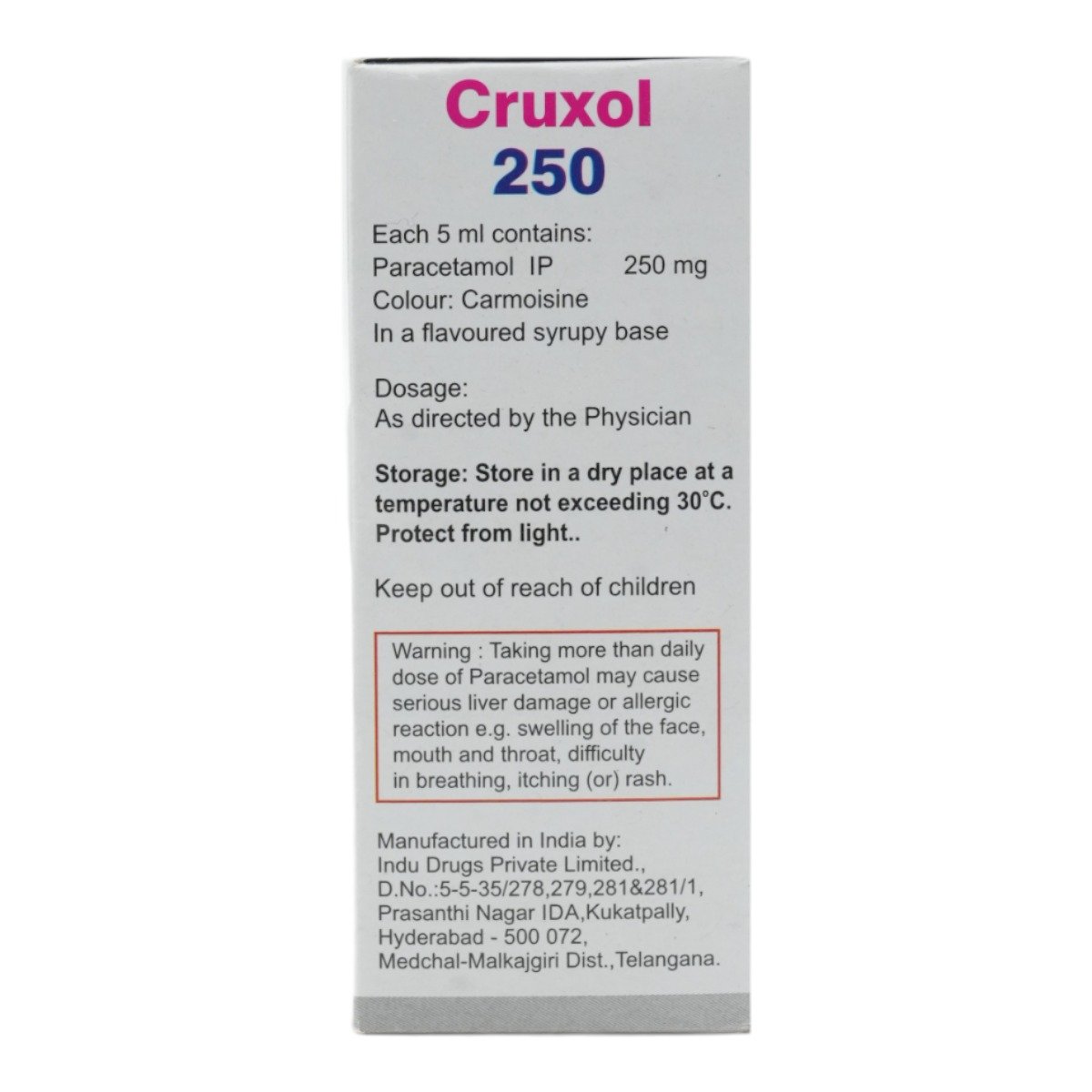 Cruxol Syrup 60 ml, Pack of 1 Syrup Cruxol Syrup 60 ml, Pack of 1 Syrup