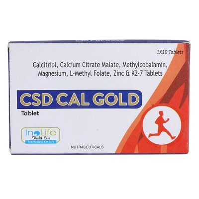 CSD Cal Gold Tablet 10's, Pack of 10