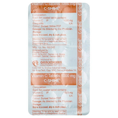 CSHINE TABLET, Pack of 10 TABLETS