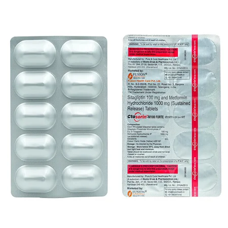 Ctasorin M 100 Forte Tablet 10's