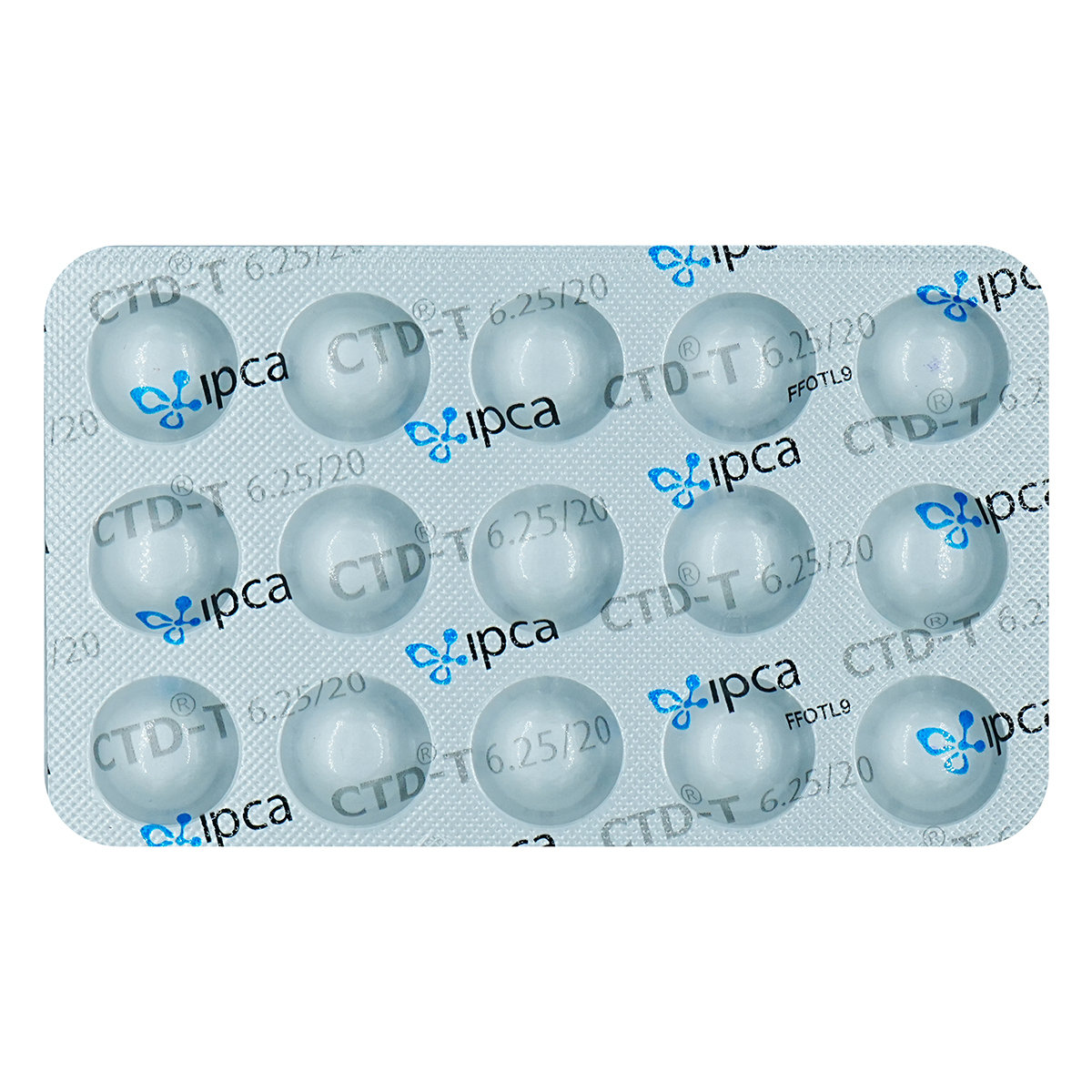 Ctd-T 6.25/20 Tablet 15's, Pack of 15 Ctd-T 6.25/20 Tablet 15's, Pack of 15