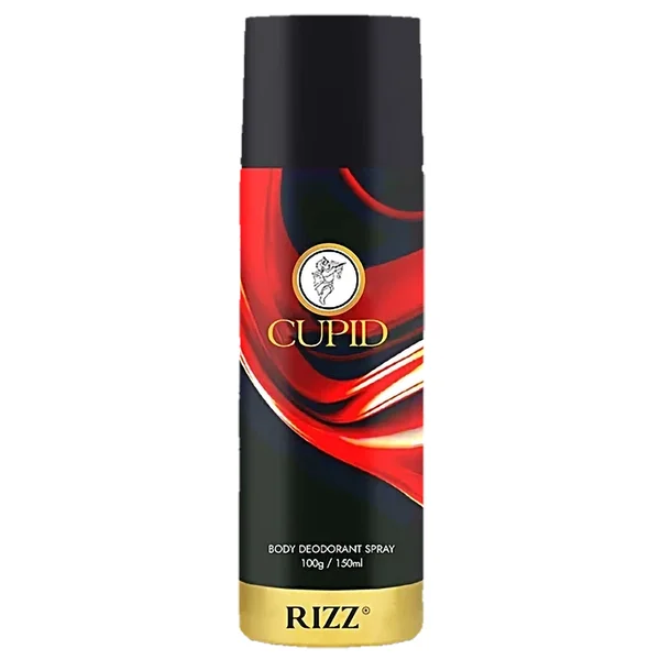 Cupid Rizz Body Deodorant Spray, 150 ml