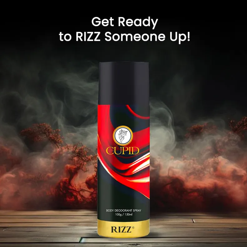 Buy Cupid Rizz Body Deodorant Spray, 150 ml | 19 Minutes Delivery ...