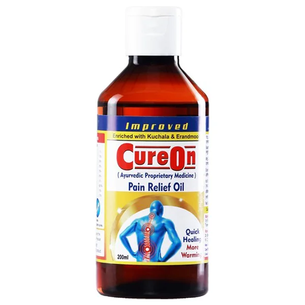 Cure On Pain Relieving Oil, 60 ml, Pack of 1