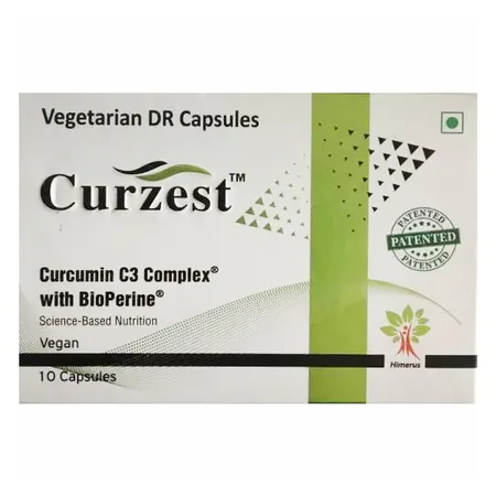 Curzest Vegetarian DR, 10 Capsules