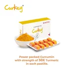 Curkey Curcumin Pastilles, 10 Tablets
