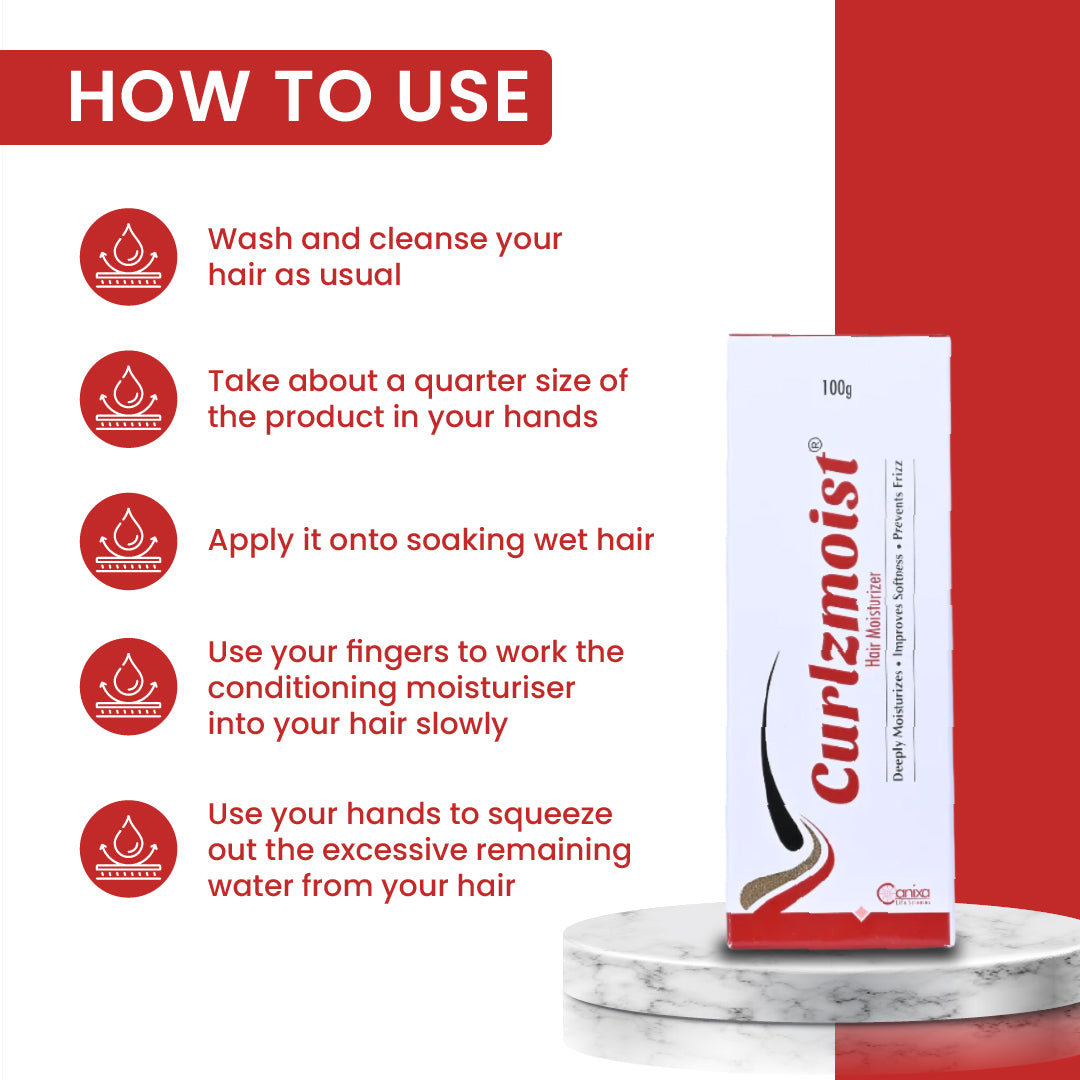 Curlzmoist Hair Conditioner 100 gm, Pack of 1 Curlzmoist Hair Conditioner 100 gm, Pack of 1