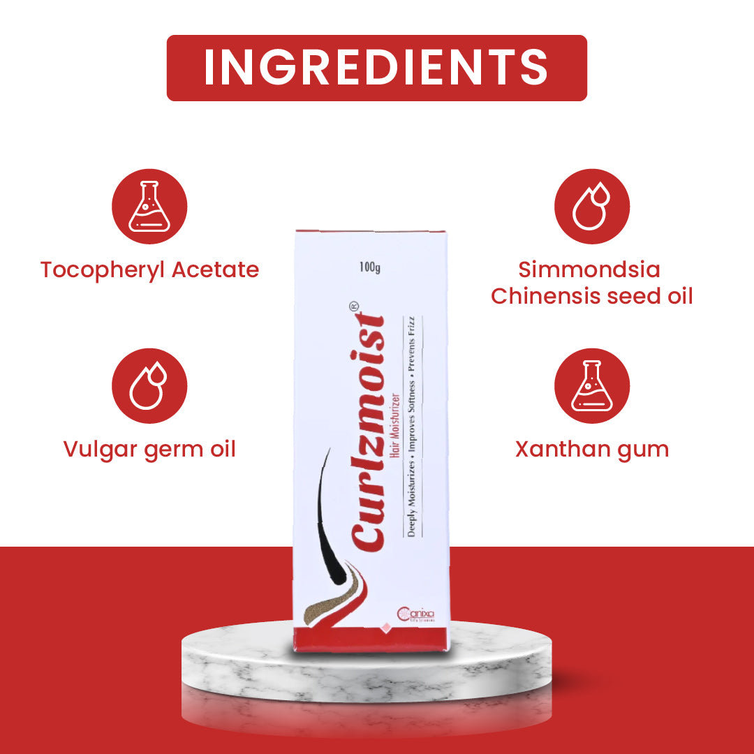 Curlzmoist Hair Conditioner 100 gm, Pack of 1 Curlzmoist Hair Conditioner 100 gm, Pack of 1