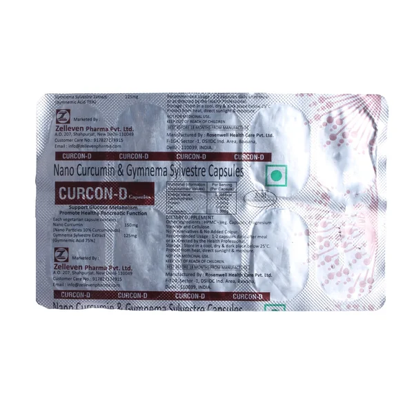 Curcon-D Capsule 10's
