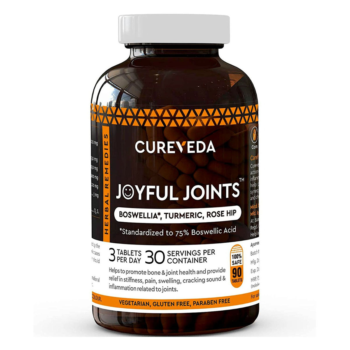 Buy Cureveda Joyful Joints, 90 Tablets Online