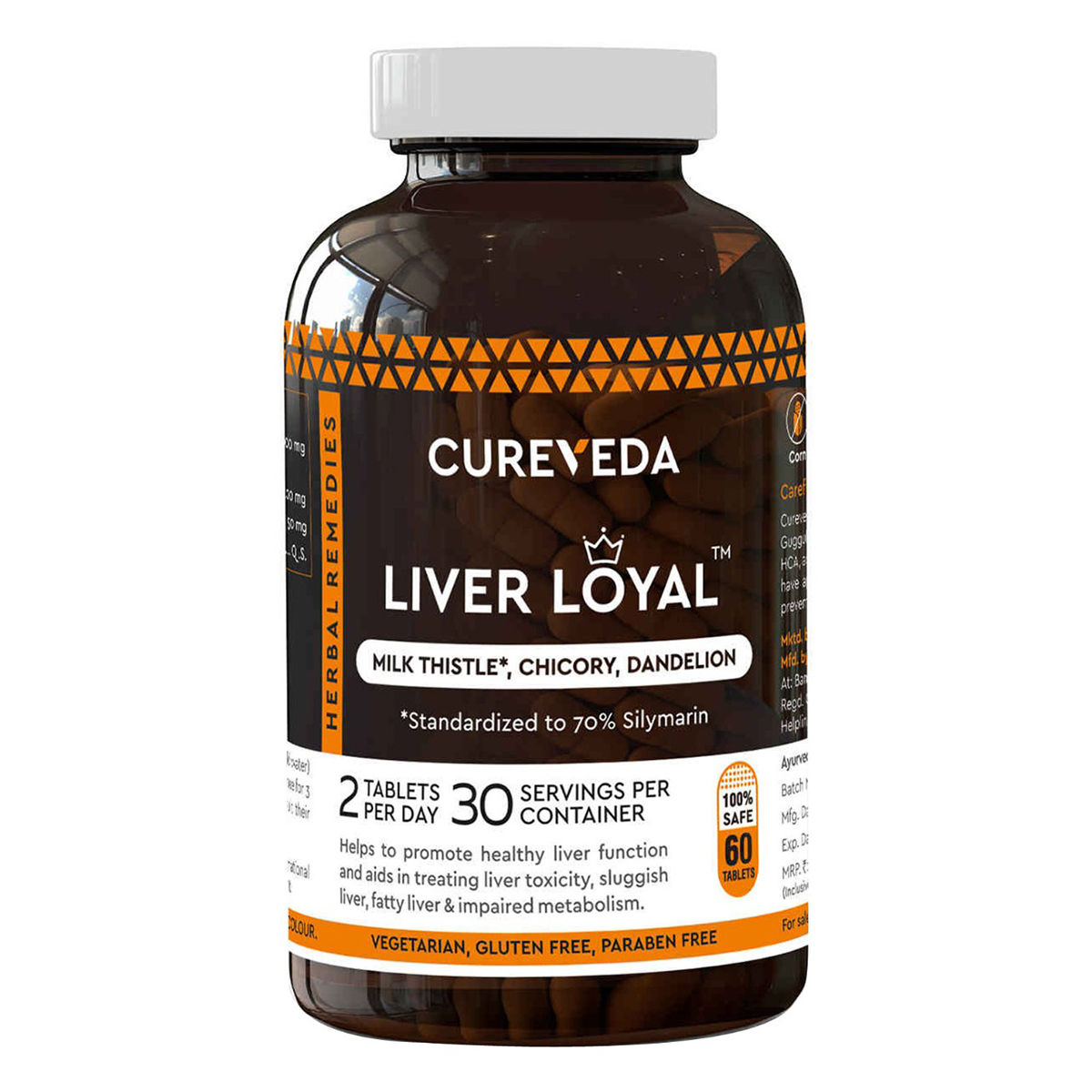 Buy Cureveda Liver Loyal, 60 Tablets Online