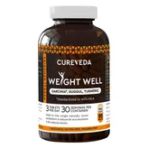 Cureveda Weight Well, 90 Tablets, Pack of 1
