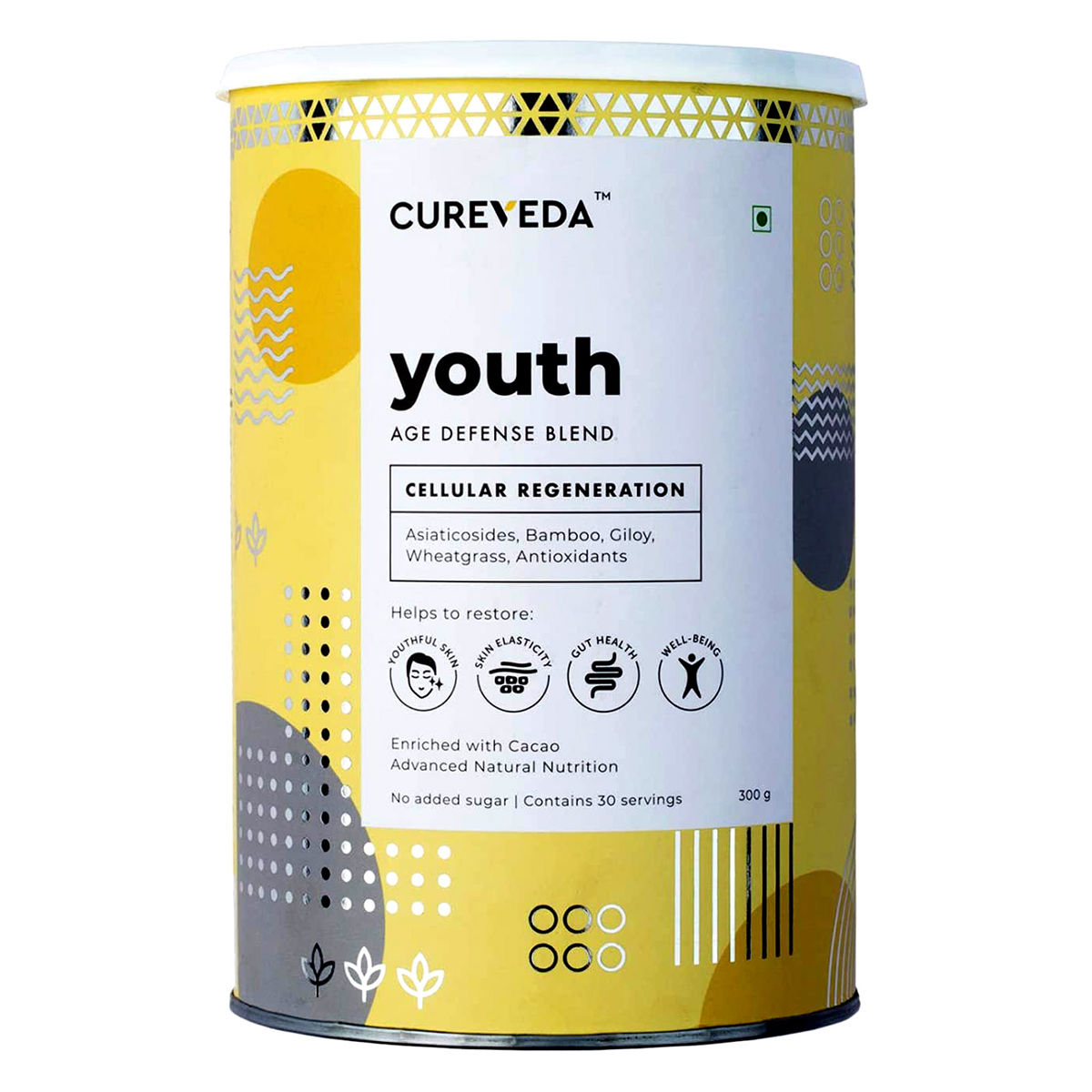 Buy Cureveda Youth Age Defense Blend, 300 gm Online