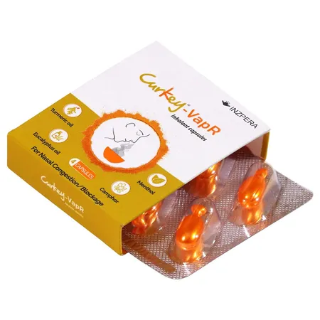 Curkey-Vapr, 4 Capsules