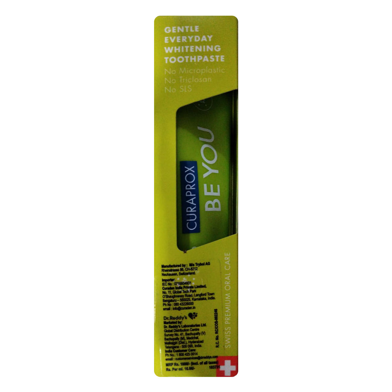 Curaprox Toothpaste 60 ml | Uses, Side Effects, Price | Apollo Pharmacy