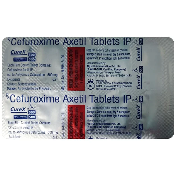 Curex 500 Tablet 10's