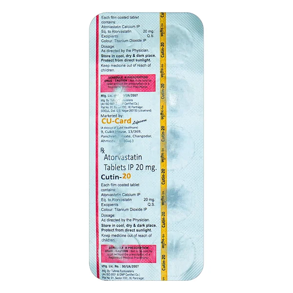 CUTIN 20MG TABLET