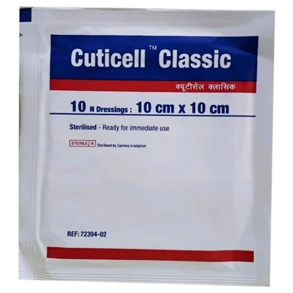 BSN Cuticell Classic 10 X 10 cm 10 Count (Parafin Gauze), Pack of 1