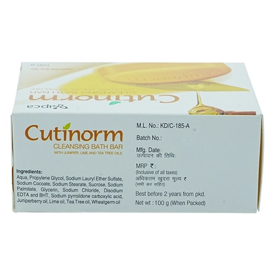 Cutinorm Soap 100 gm, Pack of 1