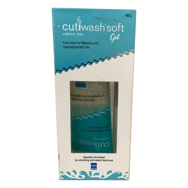 Cutiwash Soft Face Wash Gel 100 gm