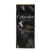 Cuticolor Quick Hair Coloring Cream Black 60gm, Pack of 1