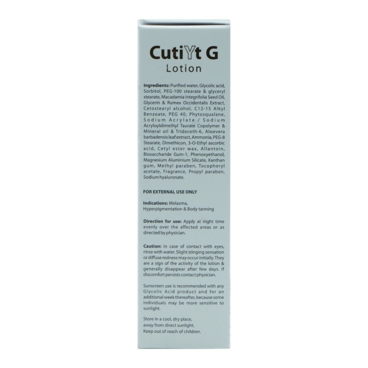 Cutiyt G Lotion 30 ml Price, Uses, Side Effects, Composition Apollo