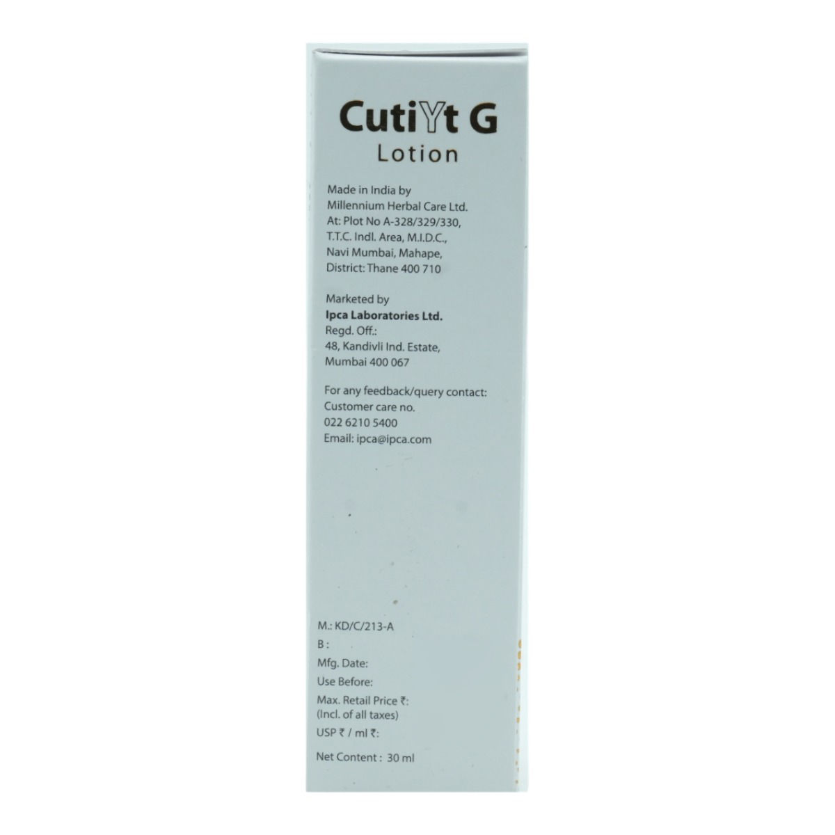 Cutiyt G Lotion 30 ml Price, Uses, Side Effects, Composition Apollo