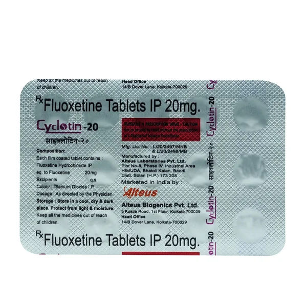 Cyclotin-20 Tablet 15's, Pack of 15 TabletS