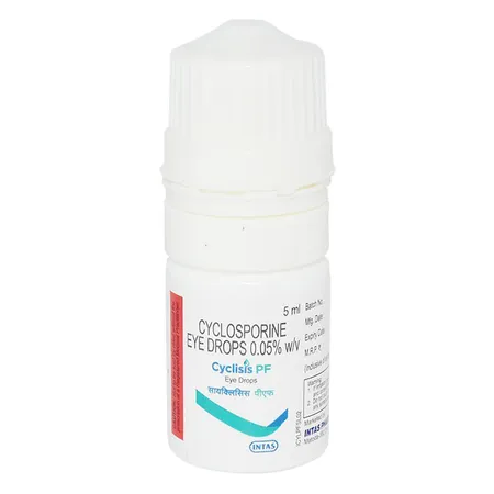 Cyclisis PF 0.05% Eye Drops 5 ml