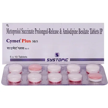 Cymet Plus 50/5 Tablet 10's