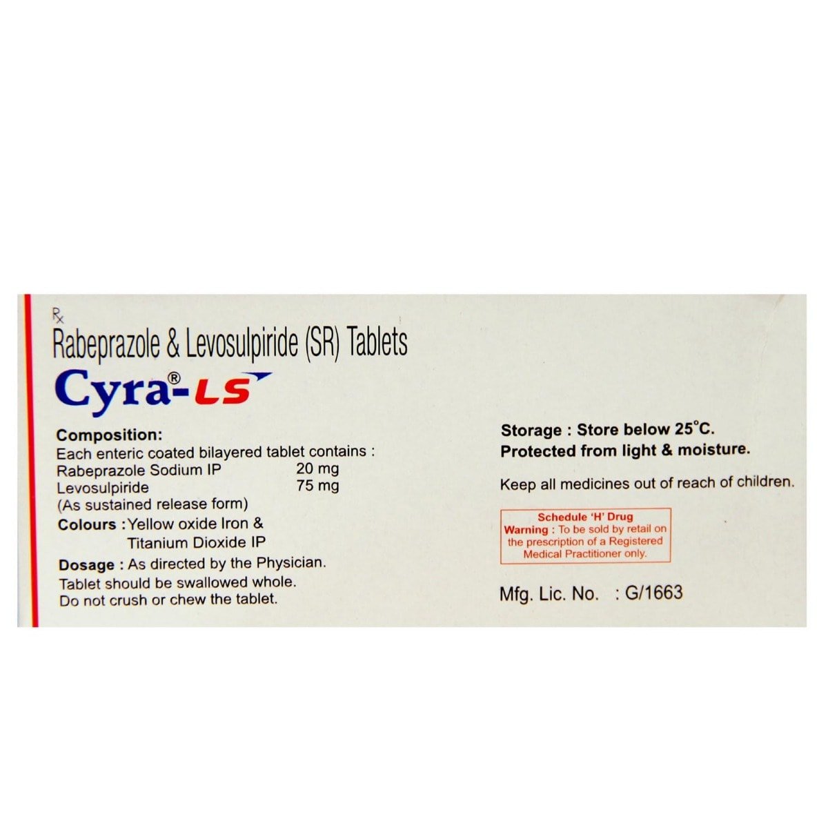 Cyra-LS Tablet 10's, Pack of 10 Cyra-LS Tablet 10's, Pack of 10