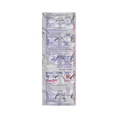 Cystova Tablet 10's, Pack of 10 TabletS