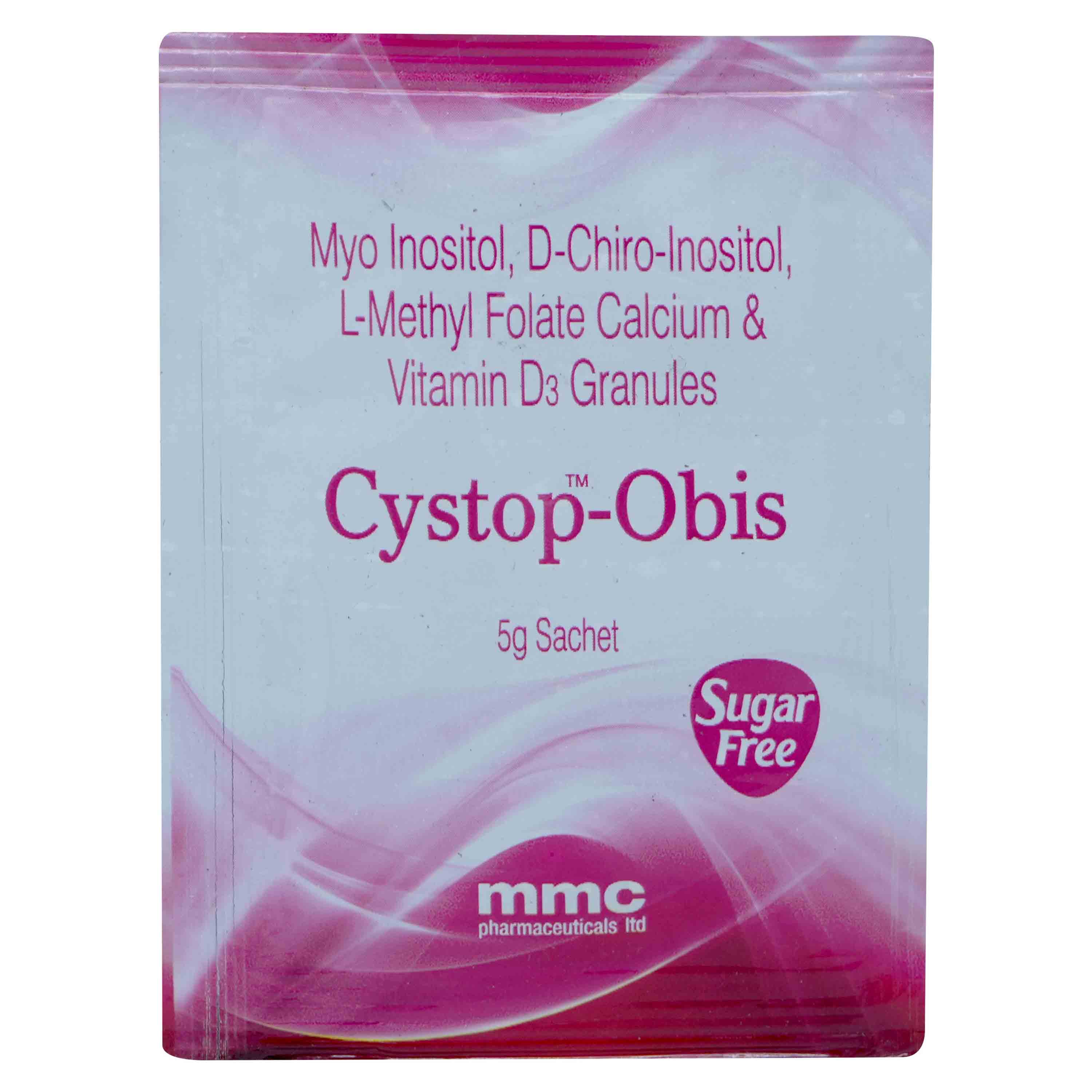 Cystop-Obis Sugar Free Granules Sachet 5 gm Cystop-Obis Sugar Free Granules Sachet 5 gm