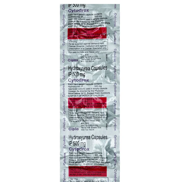 Cytodrox Capsule 10's, Pack of 10 IndiaS