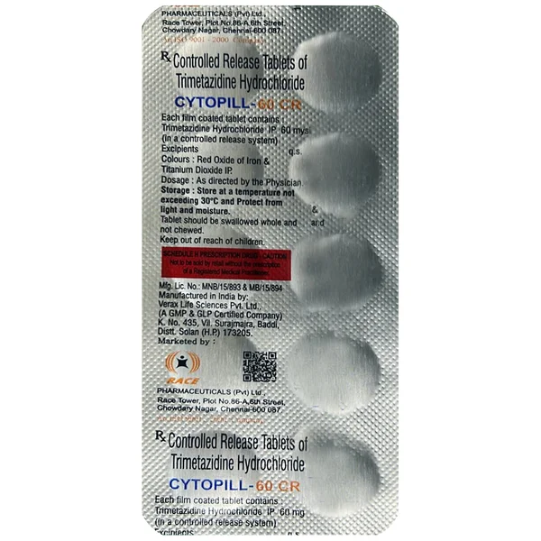 Cytopill-60 CR Tablet 10's