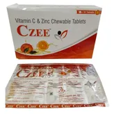 Czee Chewable Tablet 10's, Pack of 10 TabletS