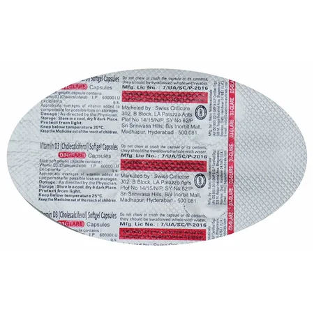 D3-Glare Softgel Capsule 4'S