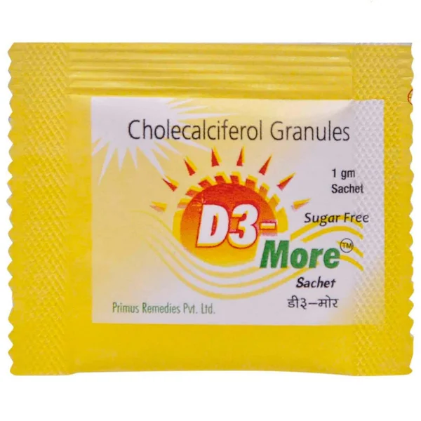 D3-More Sugar Free Sachet 1 gm, Pack of 1