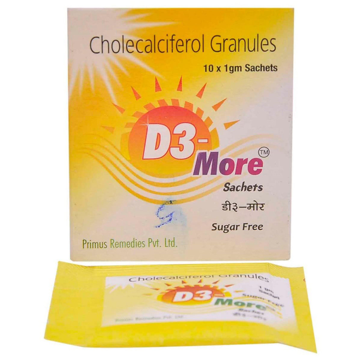 D3-More Sugar Free Sachet 1 gm, Pack of 1 D3-More Sugar Free Sachet 1 gm, Pack of 1