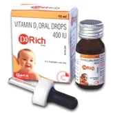 D3 Rich 400IU Drop 15 ml, Pack of 1 DROPS