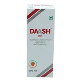Daash Mango Flavour Syrup 200 ml, Pack of 1