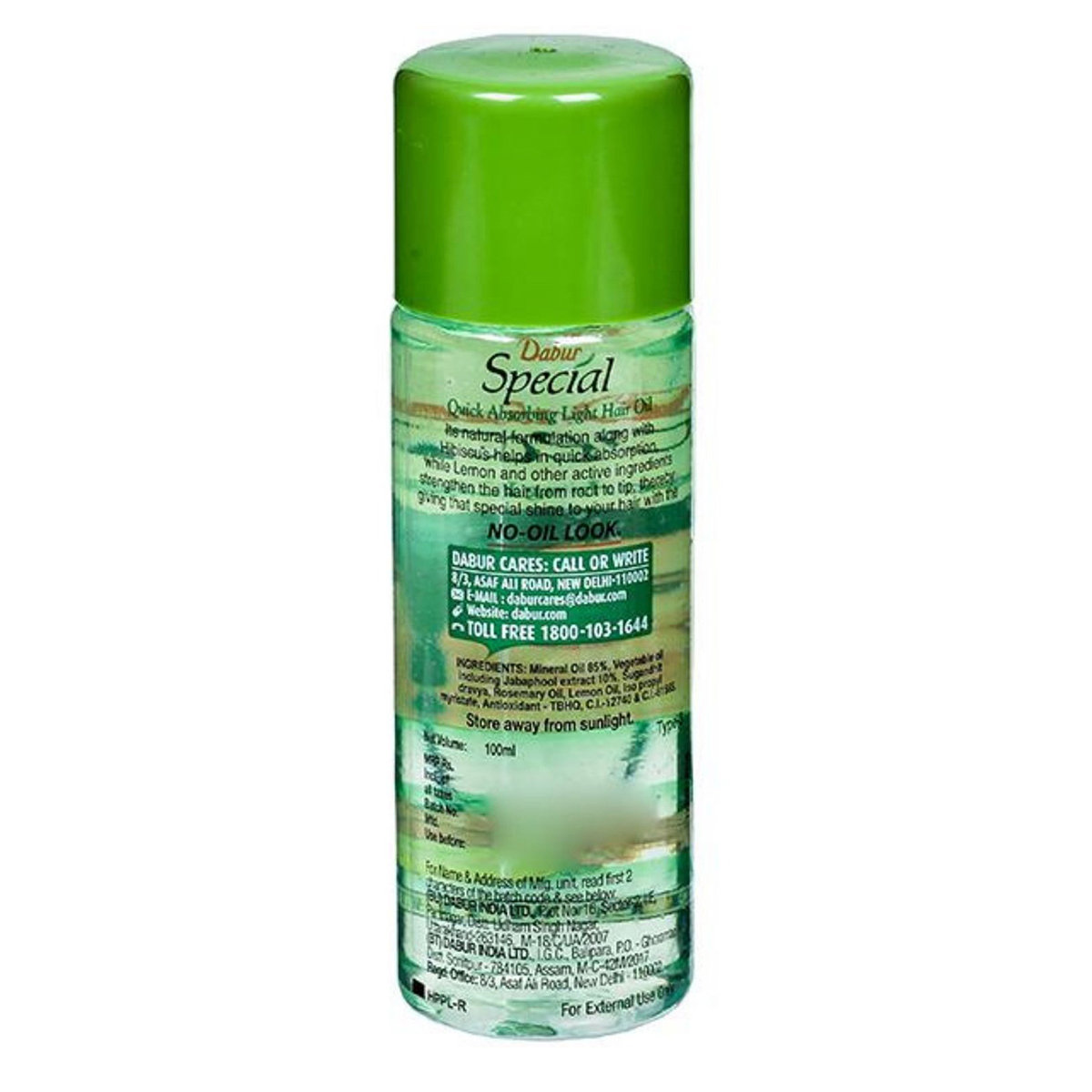 Dabur Special Hair Oil, 100 ml, Pack of 1 Dabur Special Hair Oil, 100 ml, Pack of 1