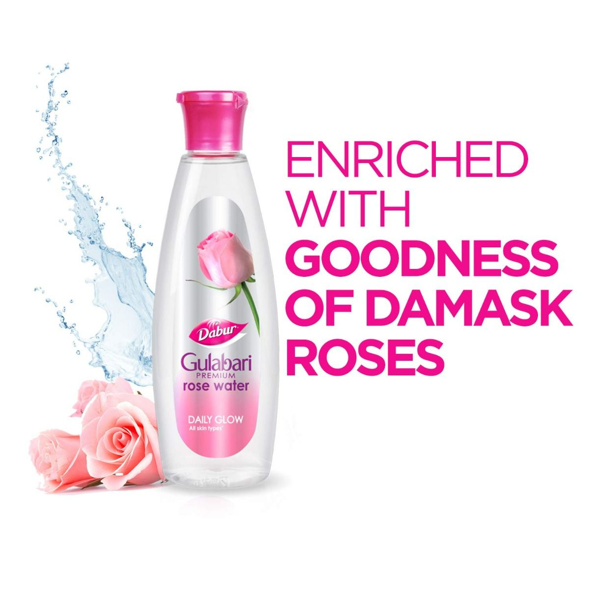 Dabur Gulabari Premium Rose Water, 59 ml Price, Uses, Side Effects