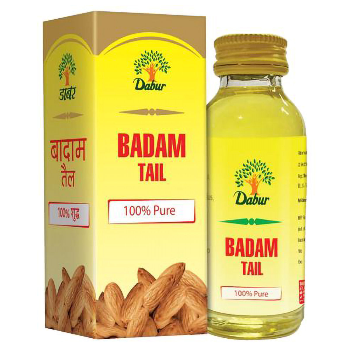 Dabur Badam Tail, 25 ml, Pack of 1 Dabur Badam Tail, 25 ml, Pack of 1