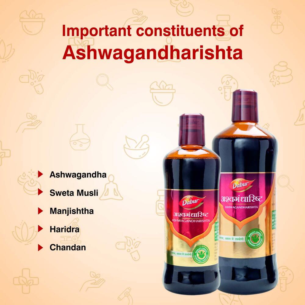 Dabur Ashwagandharishta, 450 ml, Pack of 1 Dabur Ashwagandharishta, 450 ml, Pack of 1