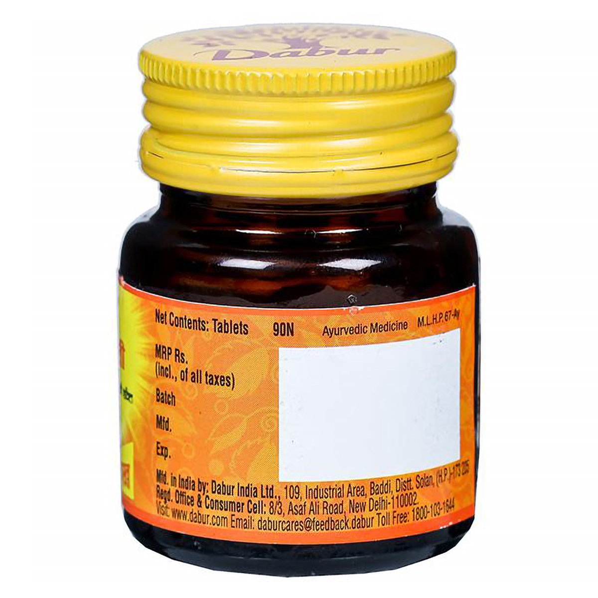 Dabur Hingoli, 90 Tablets, Pack of 1 Dabur Hingoli, 90 Tablets, Pack of 1