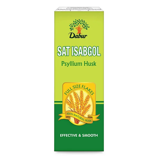 Dabur Sat Isabgol Powder, 90 gm, Pack of 1