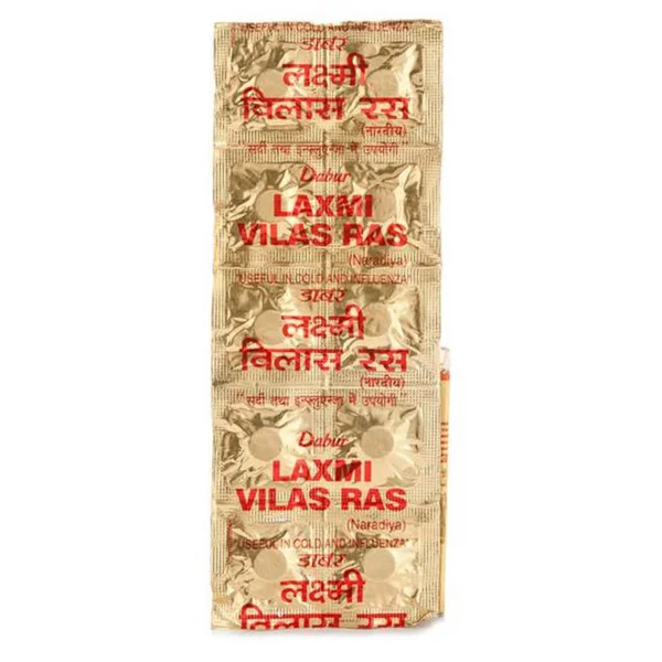 Dabur Laxmi Vilas Ras, 10 Tablets