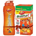 Dabur Glucoplus-C Orange 500 gm Jar